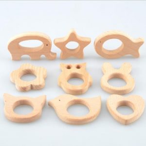 anneau de dentition en bois